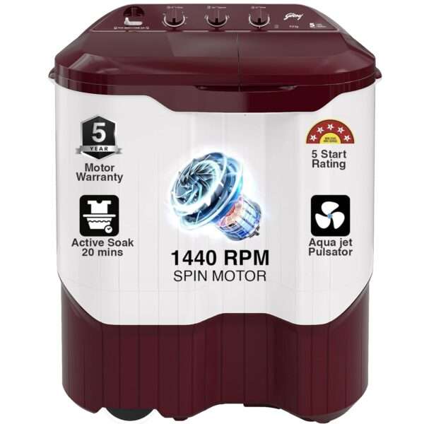 Godrej Washing Machine 9 Kg 5 Star